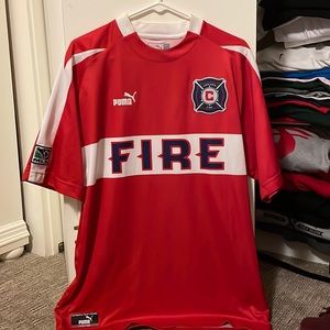 Vintage Chicago Fire Puma Jersey-Large